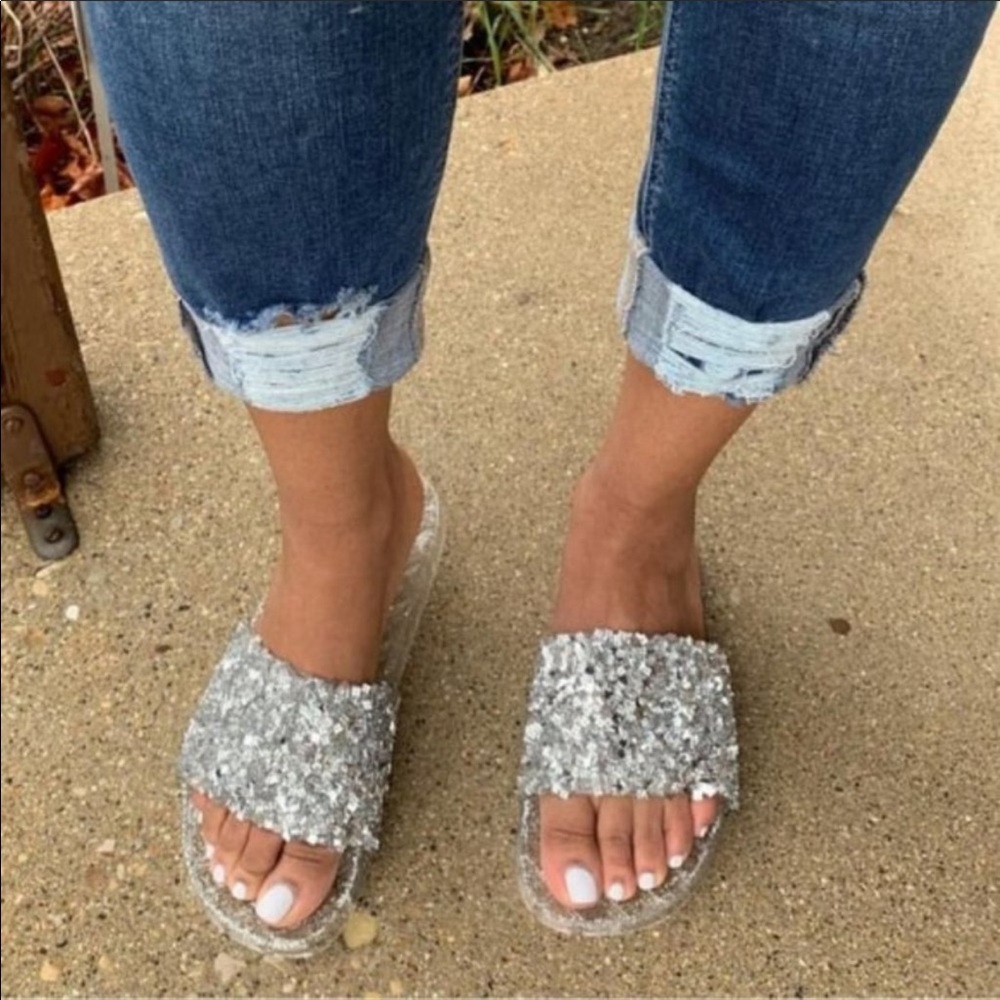 Shine bright sparkle slides - Picture 6 of 6